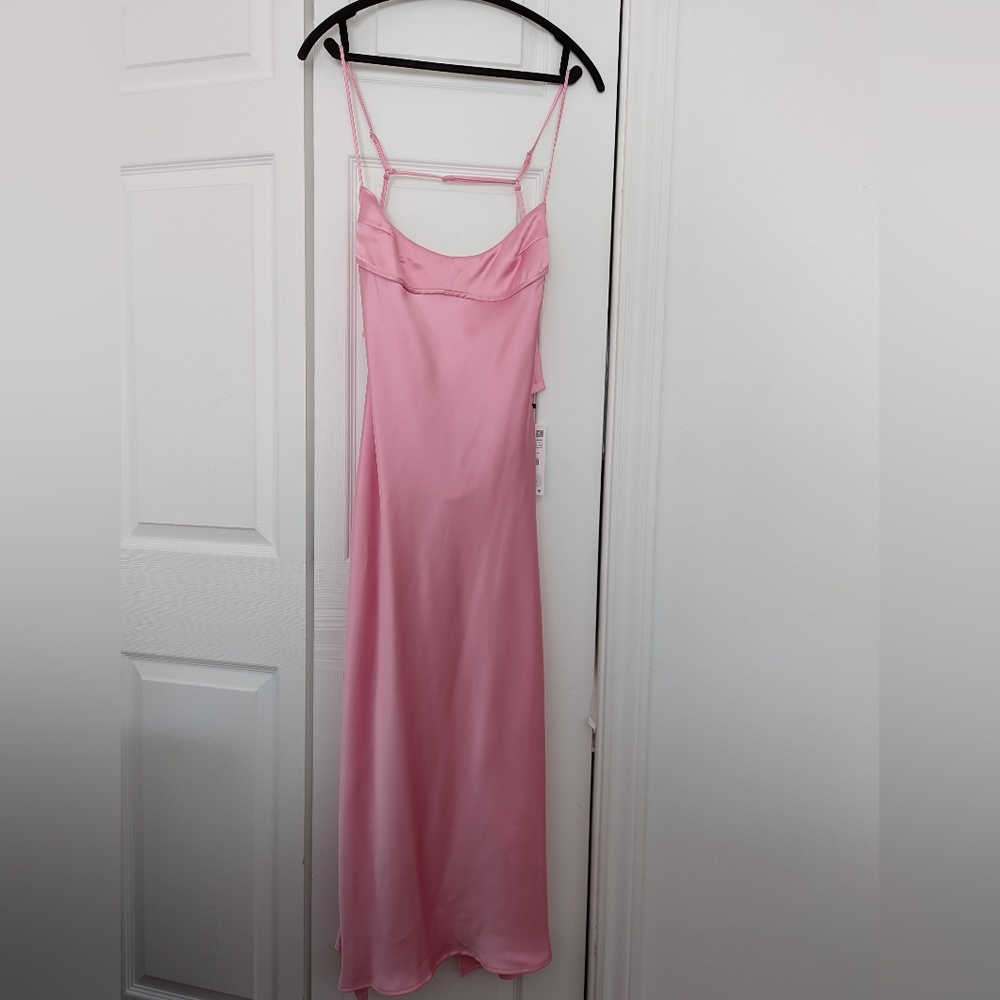 pink Zara dress